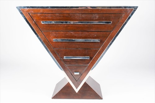 Lot 60 - A late 20th century reproduction Art Deco...