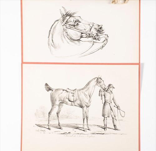 Lot 50 - After Carle Vernet (1758-1836) French four...