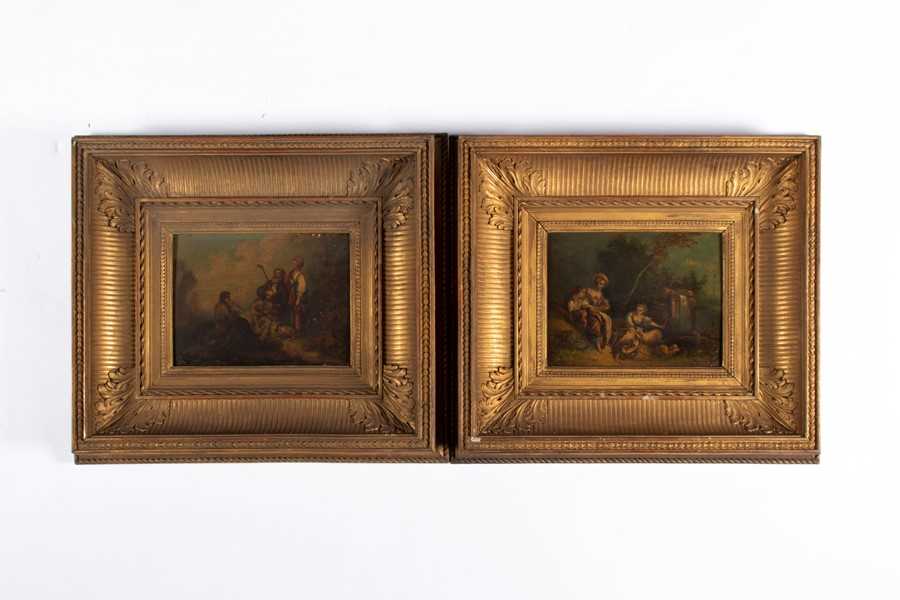 Lot 16 - Follower of Jean Antoine Watteau, 19th century...