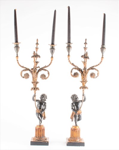 Lot 227 - A pair of 19th centuryÂ ContinentalÂ carved...