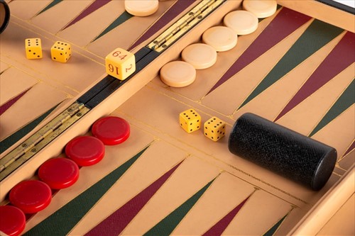 Lot 237 - An Asprey of London travelling Backgammon Set,...
