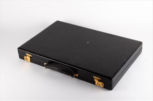 Lot 237 - An Asprey of London travelling Backgammon Set,...