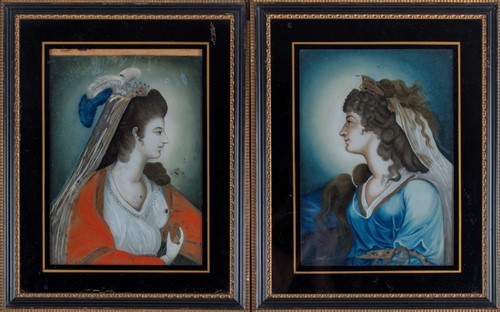 Lot 18 - English School, early 19th century A pair of...