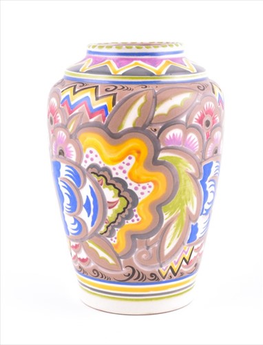 Lot 187 - A Carter Stabler Adams Poole pottery vase...