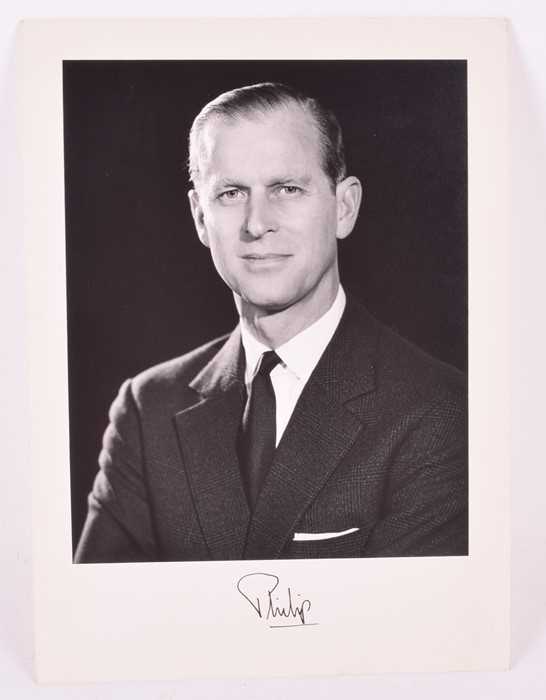 Lot 244 - A signed photograph of Prince Philip