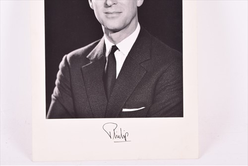 Lot 244 - A signed photograph of Prince Philip...