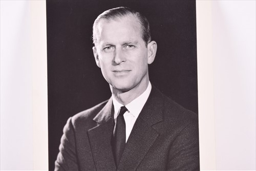 Lot 244 - A signed photograph of Prince Philip...