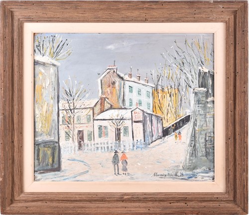 Lot 84 - In the manner of Maurice Utrillo (1883-1955)...