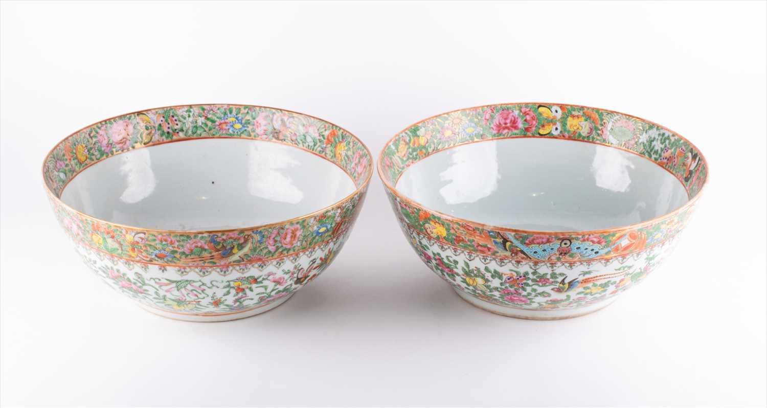 Lot 188 - A pair of mid-late 19th century Chinese...