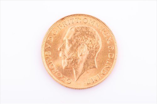 Lot 284 - A George V full sovereign dated 1927.