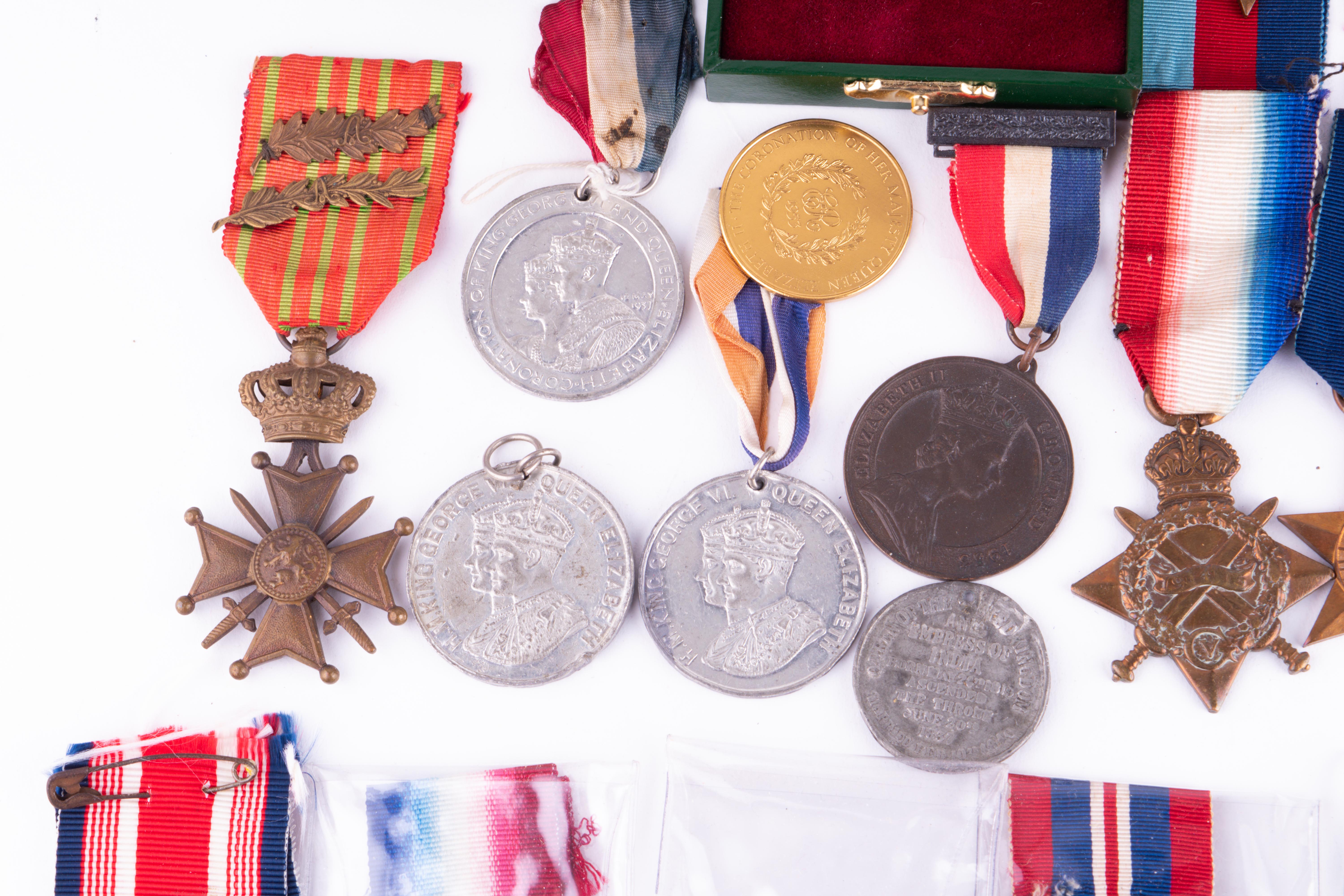 Lot 250 - A collection of WWII medals in original