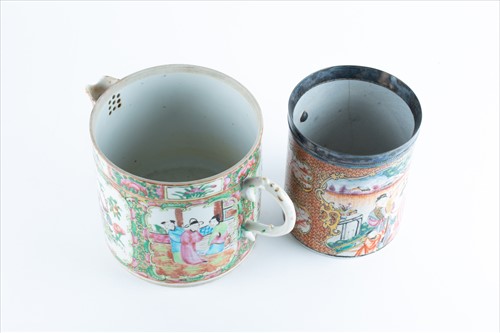 Lot 157 - An 18th century Chinese export Famille rose...