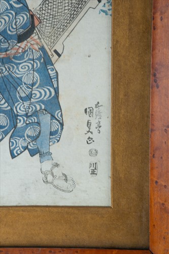 Lot 165 - Utagawa Kunisada (Toyokuni III, 1786-1865)...