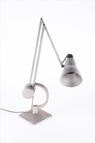 Lot 241 - A late 20th century anglepoise lamp in gun...