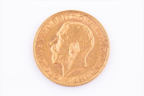 Lot 273 - A George V full sovereign dated 1911.