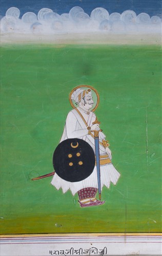 Lot 164 - A small collection of Indian miniature...