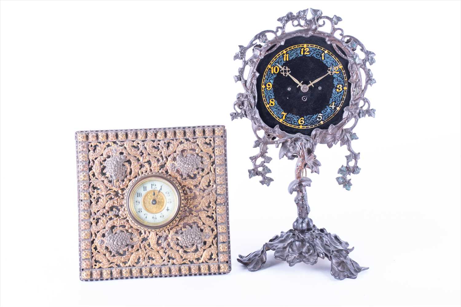 Lot 331 - An early 20th century Austrian table clock