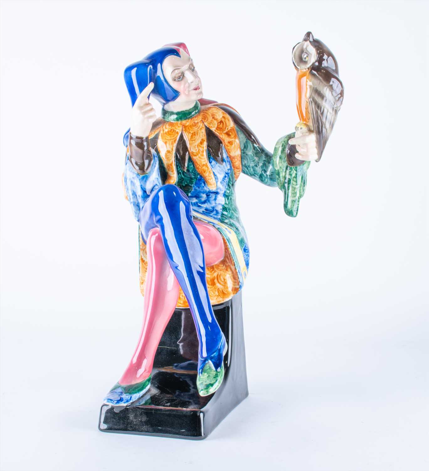 Lot 246 - A 1920s Goldscheider large ceramic figure by...