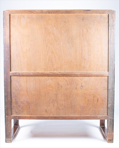 Lot 137 - A 20th century Korean elm and pear wood...