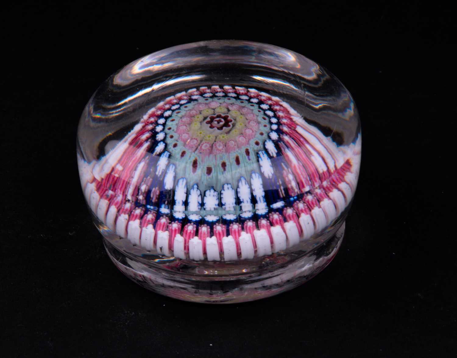 Lot 274 - An Old English Magnum footed paperweight late...