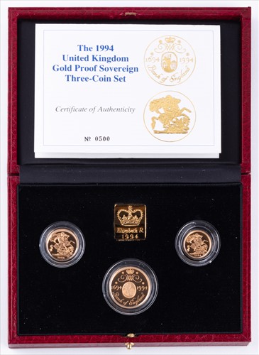 Lot 342 - A 1994 United Kingdom Gold Proof Sovereign...