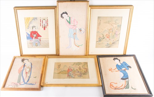 Lot 221 - A collection of late Qing dynasty Chinese...