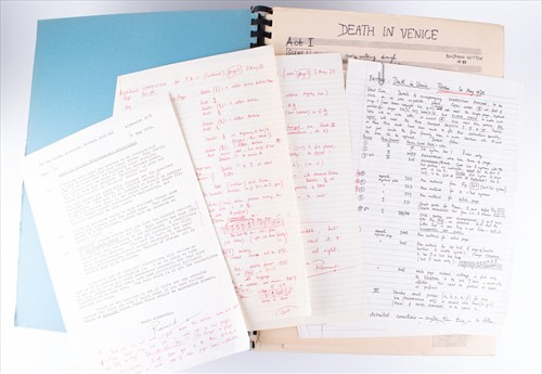 Lot 315 - Of Benjamin Britten interest : A collection of...