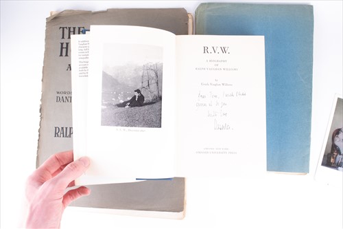 Lot 316 - Of Ralph Vaughan William interest : A signed...