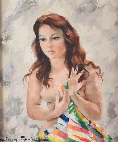 Lot 486 - Igor Talwinski (1907-1983) Polish a nude girl...