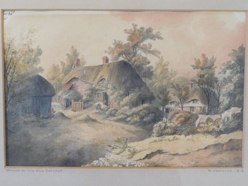 Lot 485 - M. Johnson (British, 19th century), 'Munstead...