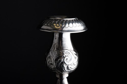 Lot 350 - A pair of early 20th century Judaica silver...