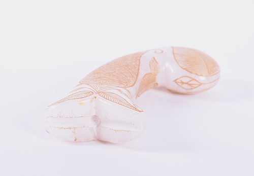 Lot 536 - A 20th century Mughal Indo Persian white...
