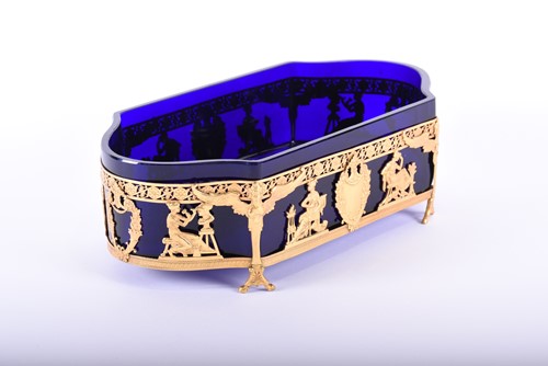 Lot 337 - A French gilt metal planter, late 19th century,...