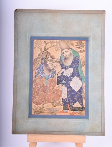Lot 146 - Indian School, 'Two Dervish'. 20th century,...