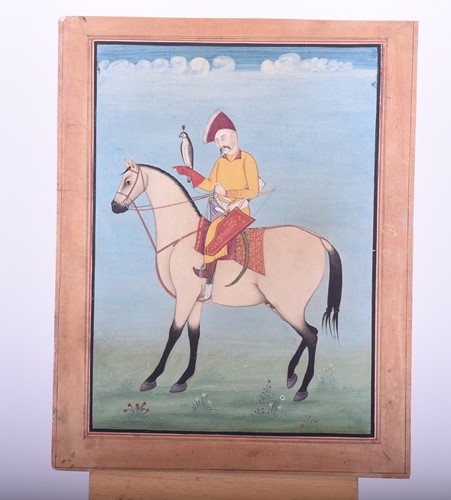 Lot 355 - Indian School, 19th century, Equestrian...