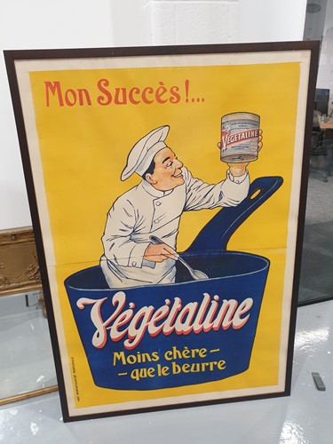 Lot 97 - A large early 20th century French adverstising...