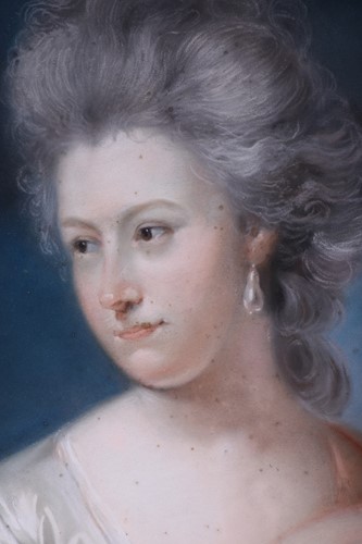 Lot 2 - John Russell (1745 - 1806), portrait of a lady...