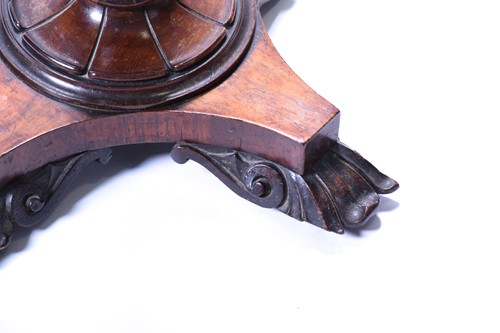 Lot 98 - An early 19th century rosewood occasional...