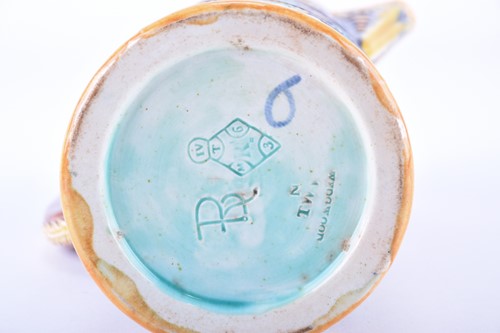 Lot 413 - A Victorian majolica caterer jug designed by...