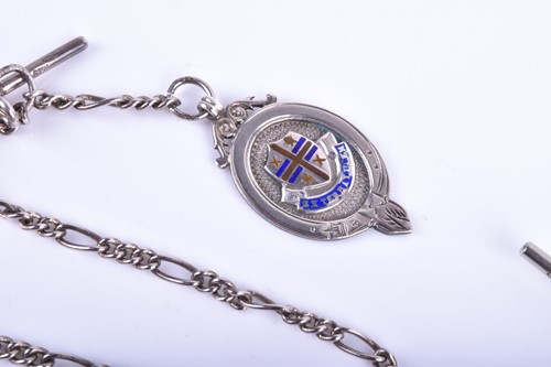 Lot 549 - A late Victorian silver cased pocket watch,...