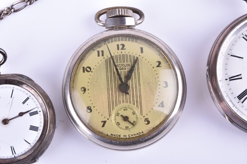 Lot 549 - A late Victorian silver cased pocket watch,...