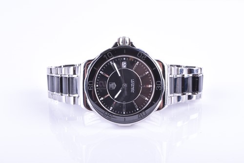 Lot 532 - A Tag Heuer Formula 1 ladies black and...