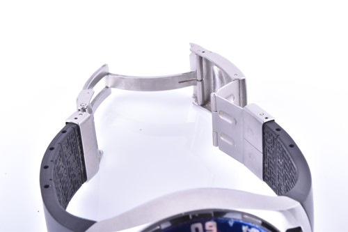 Lot 393 - A Tissot Sailing Touch stainless steel quartz...