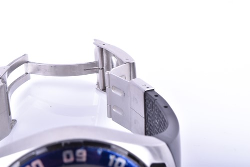 Lot 393 - A Tissot Sailing Touch stainless steel quartz...