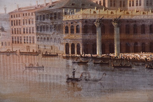 Lot 3 - L. Zubezlicky (19th century) A Venetian scene...