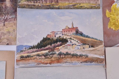 Lot 81 - A collection of Italian view watercolours...