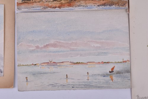Lot 81 - A collection of Italian view watercolours...