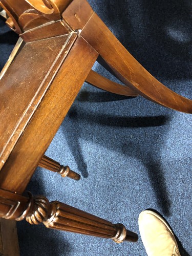 Lot 119 - A Victorian carved mahogany hallchair, the...