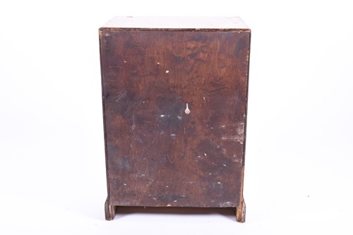 Lot 110 - A late 19th century pine six drawer collectors...