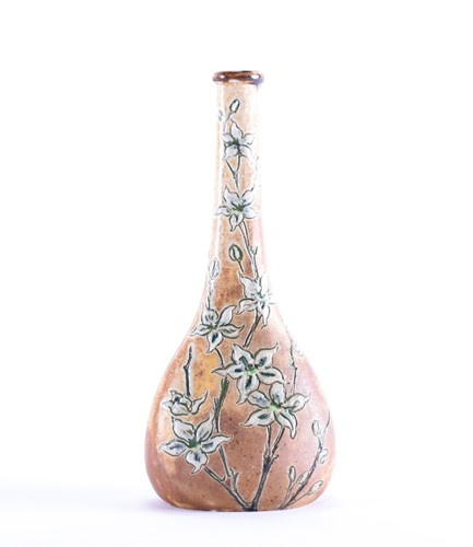 Lot 407 - A Martin Brothers small stoneware vase, by...